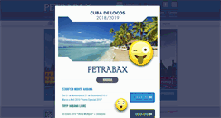 Desktop Screenshot of petrabaxargentina.com
